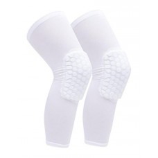 Наколенники баскетбольные Basketball Knee Pads Pro 2 шт. размеры S-L белые (BC-5665)