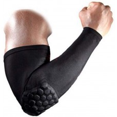 Налокотник баскетбольный 1 шт. Elbow Pads р-р S, M, L, XL, черный с защитой (BC-5666)