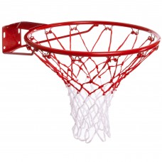 Кольцо баскетбольное металлическое Basketball Ring 45 см с сеткой (C-7035)