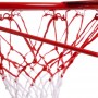 Кольцо баскетбольное металлическое Basketball Ring 45 см с сеткой (C-7035)