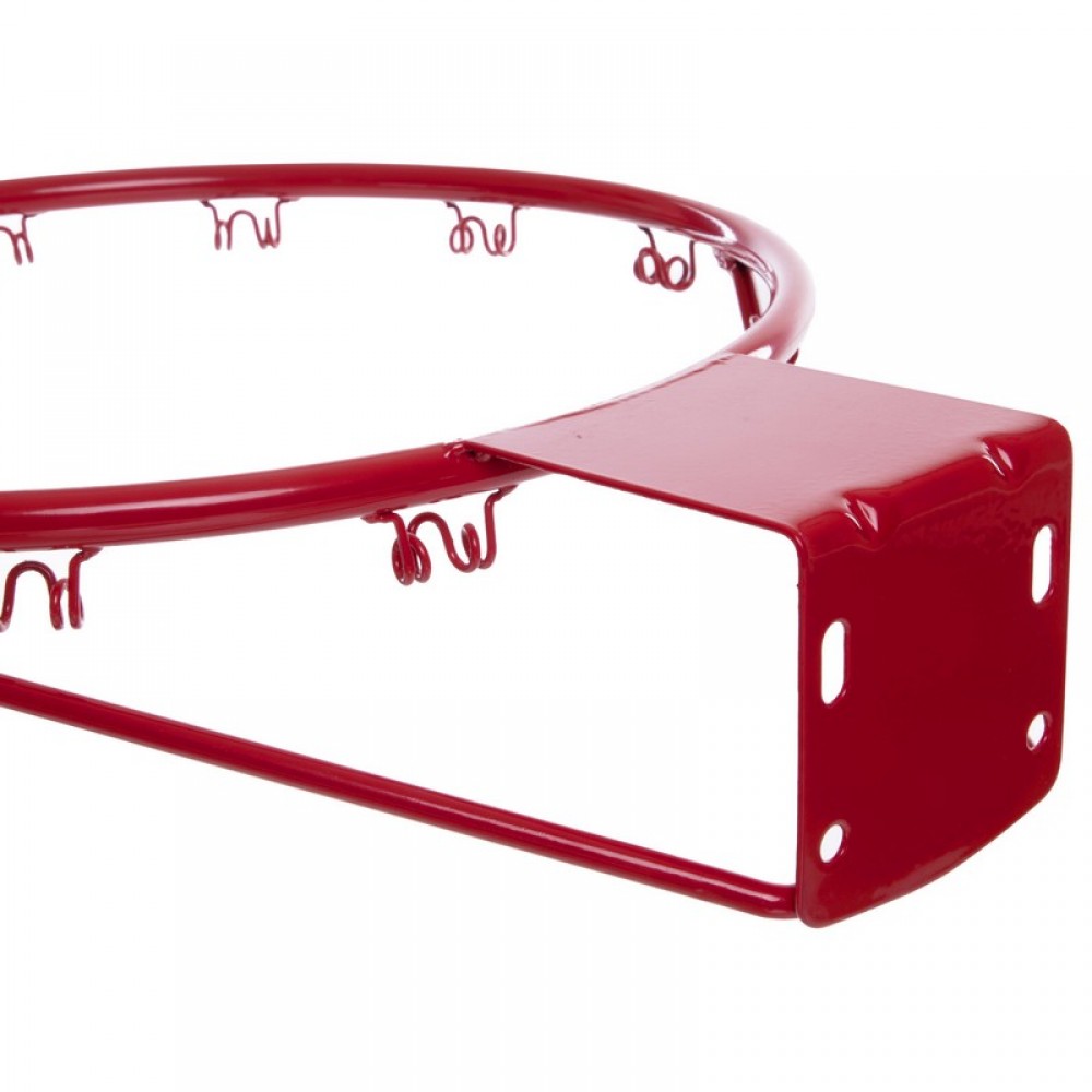 Кольцо баскетбольное металлическое Basketball Ring 45 см с сеткой (C-7035)