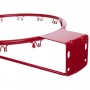 Кольцо баскетбольное металлическое Basketball Ring 45 см с сеткой (C-7035)