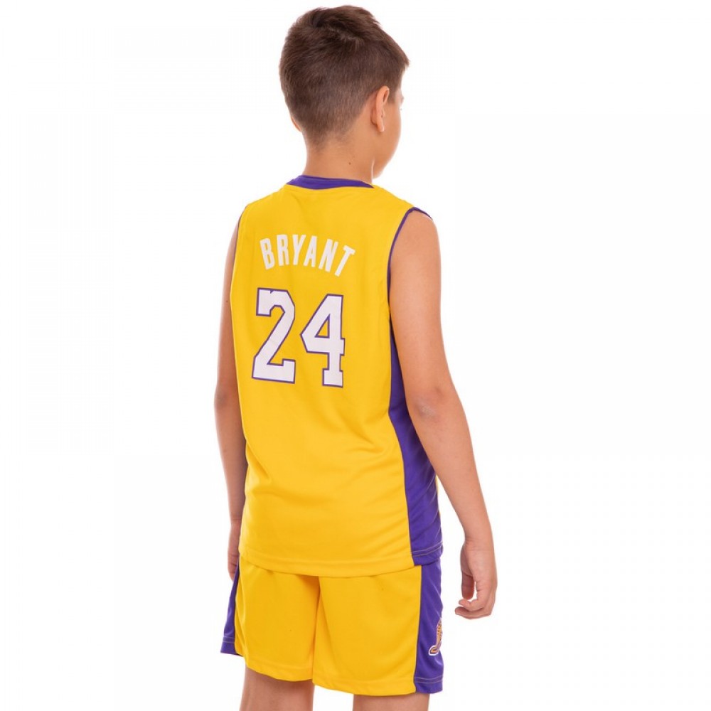 Форма баскетбольная детская Basketball Unifrom Los Angeles Lakers 24 (CO-0038)
