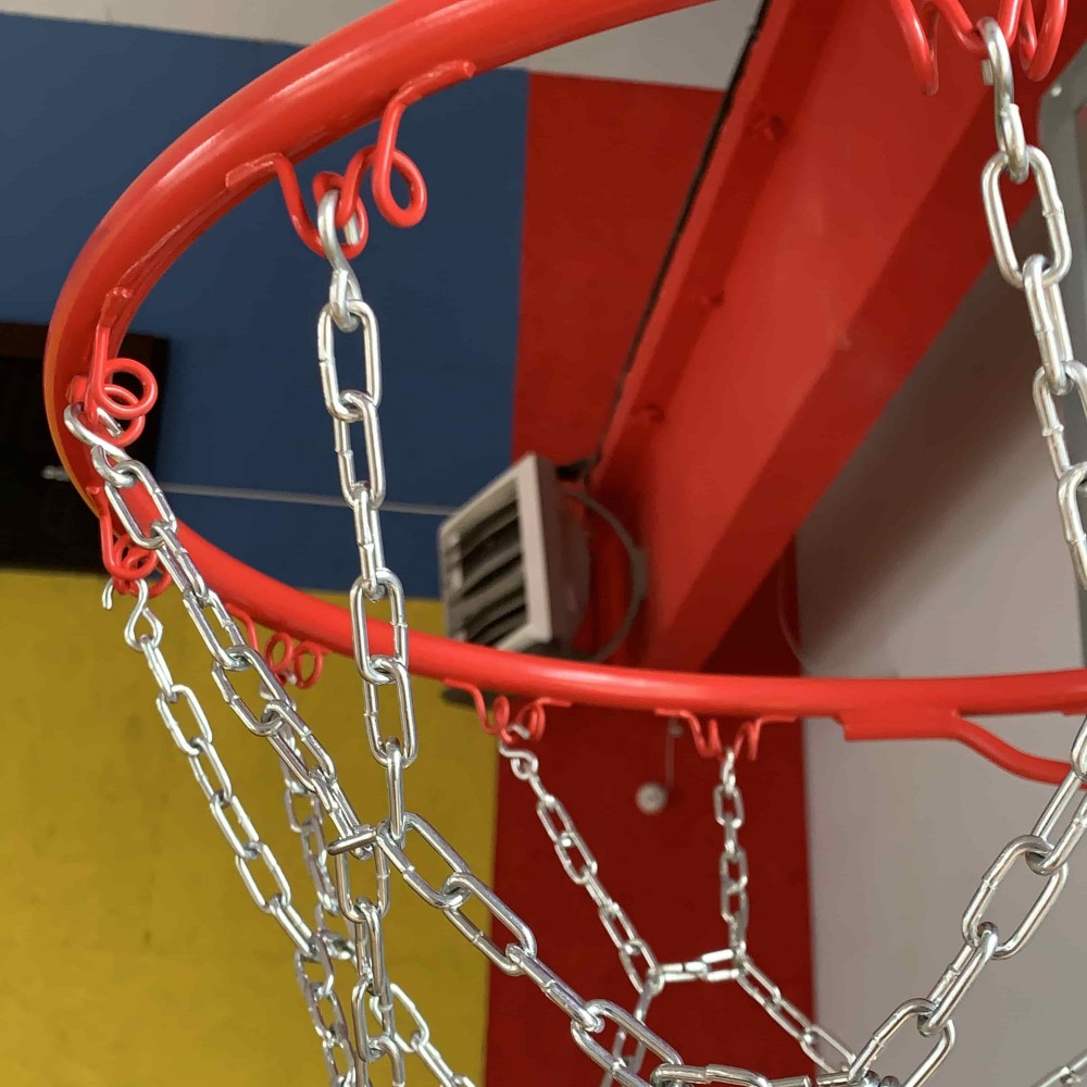Сетка баскетбольная металлическая 3 мм усиленная Basketball Net 1 шт. (CO-0917)