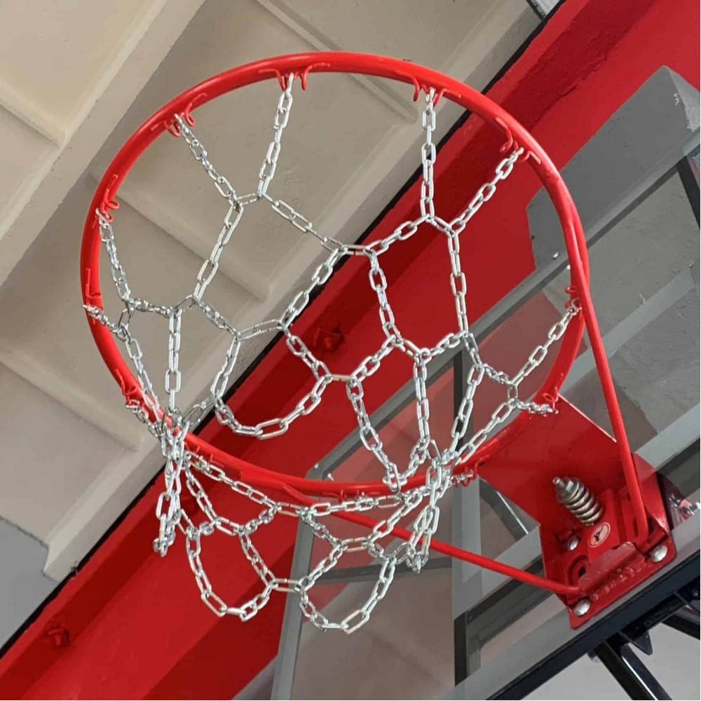 Сетка баскетбольная металлическая 3 мм усиленная Basketball Net 1 шт. (CO-0917)