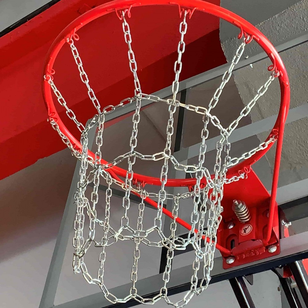 Сетка баскетбольная металлическая усиленная Basketball Net 1 шт. (CO-0918)