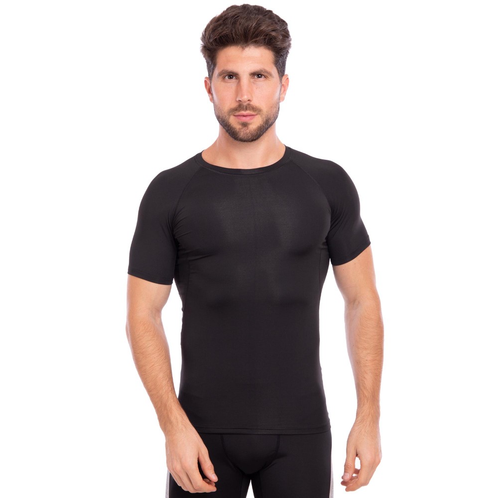 Футболка компресионная Compression T-shirt мужская для спорта и тренировок (CO-1306)
