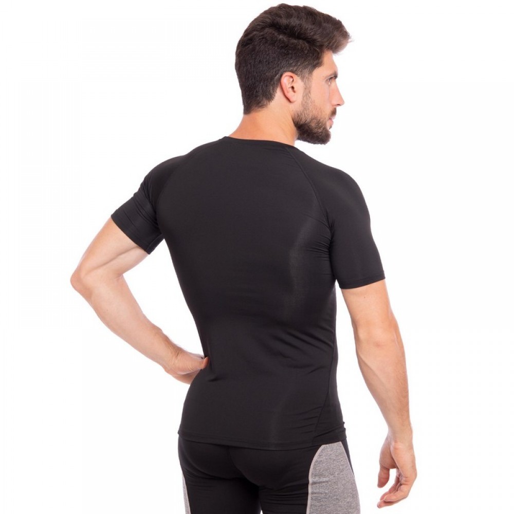 Футболка компресионная Compression T-shirt мужская для спорта и тренировок (CO-1306)