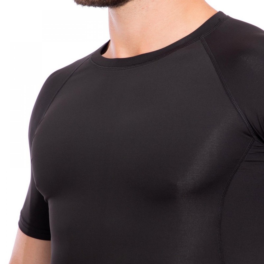 Футболка компресионная Compression T-shirt мужская для спорта и тренировок (CO-1306)