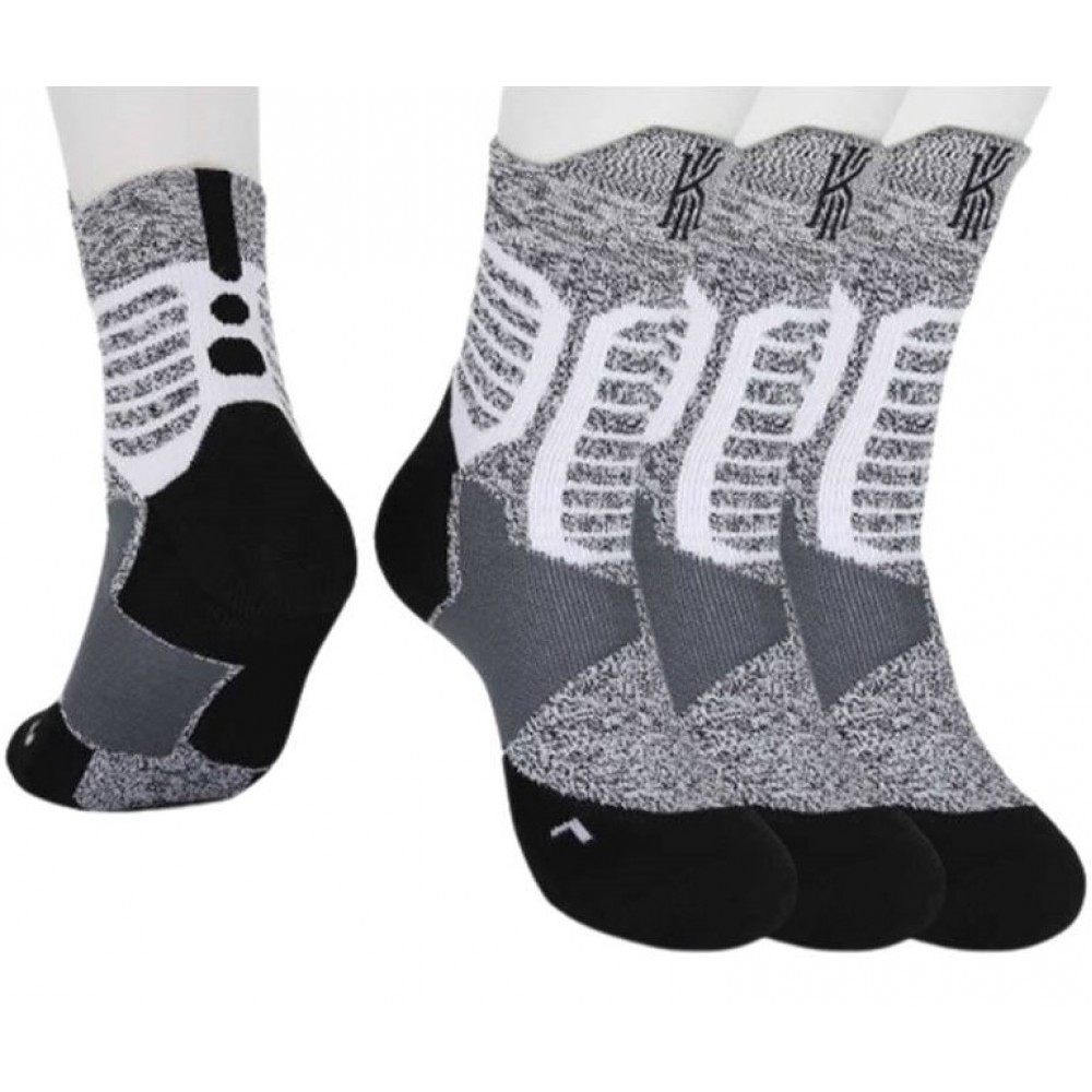 Носки баскетбольные Basketball Socks 3 пары размер 40-45 (DML7502)