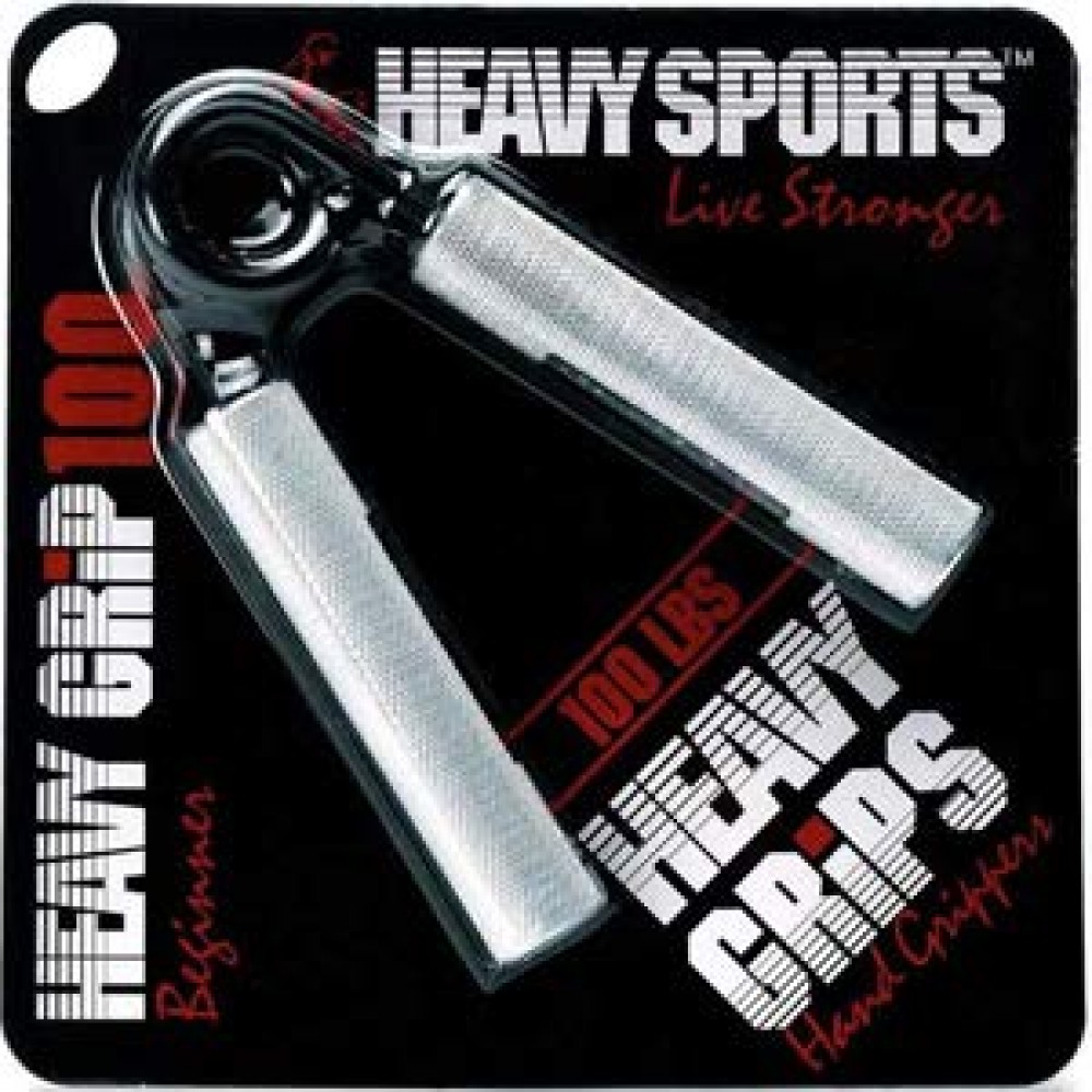 Эспандер кистевой Heavy Grip 200Lb нагрузка 90 кг пружинный металлический для кисти рук запястья (FI-4125-200Lb)