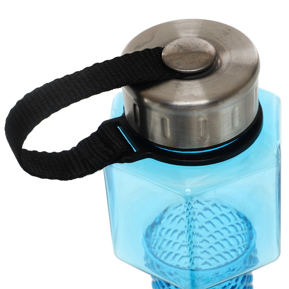 Бутылка спортивная для воды Water Bottle в виде гантели 760 мл синий (FI-7153)