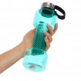 Бутылка для воды Water Bottle в виде гантели 760 мл зеленый (FI-7153)
