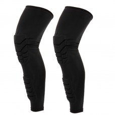 Наколенники баскетбольные защитные Basketball Knee Pads Pro 2 шт. черные (HB-007)