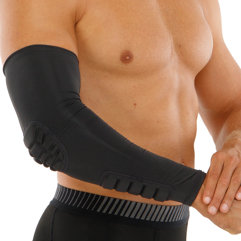 Налокотники баскетбольные защитные 2 шт. Elbow Pads  черный (HB-011)