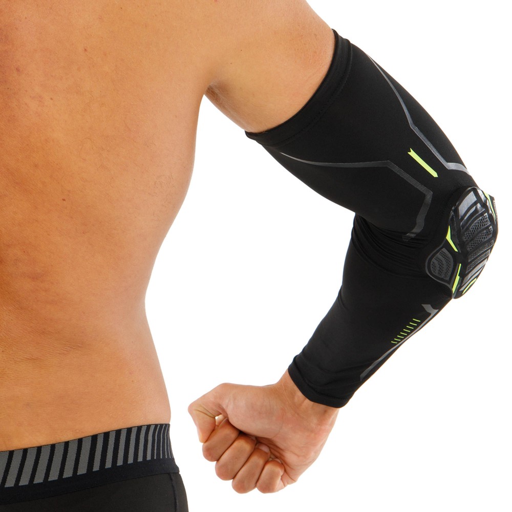 Налокотники баскетбольные 2 шт. Elbow Pads р-р S, M, L, XL, черный (HB-021)