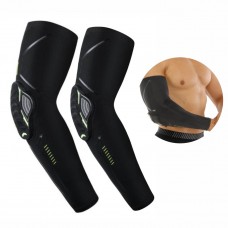 Налокотники баскетбольные 2 шт. Elbow Pads р-р S, M, L, XL, черный (HB-021)