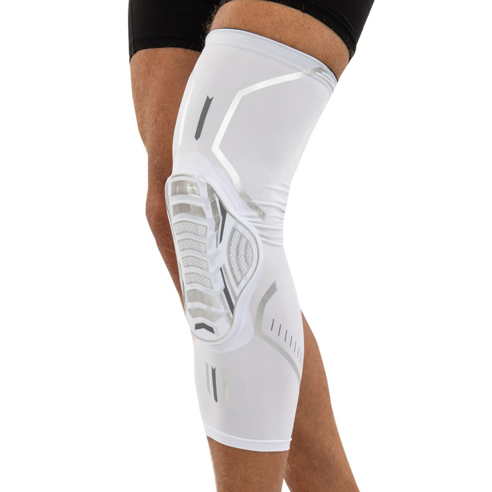 Наколенники баскетбольные защитные Basketball Knee Pads Pro 2 шт. белые (HX-080)
