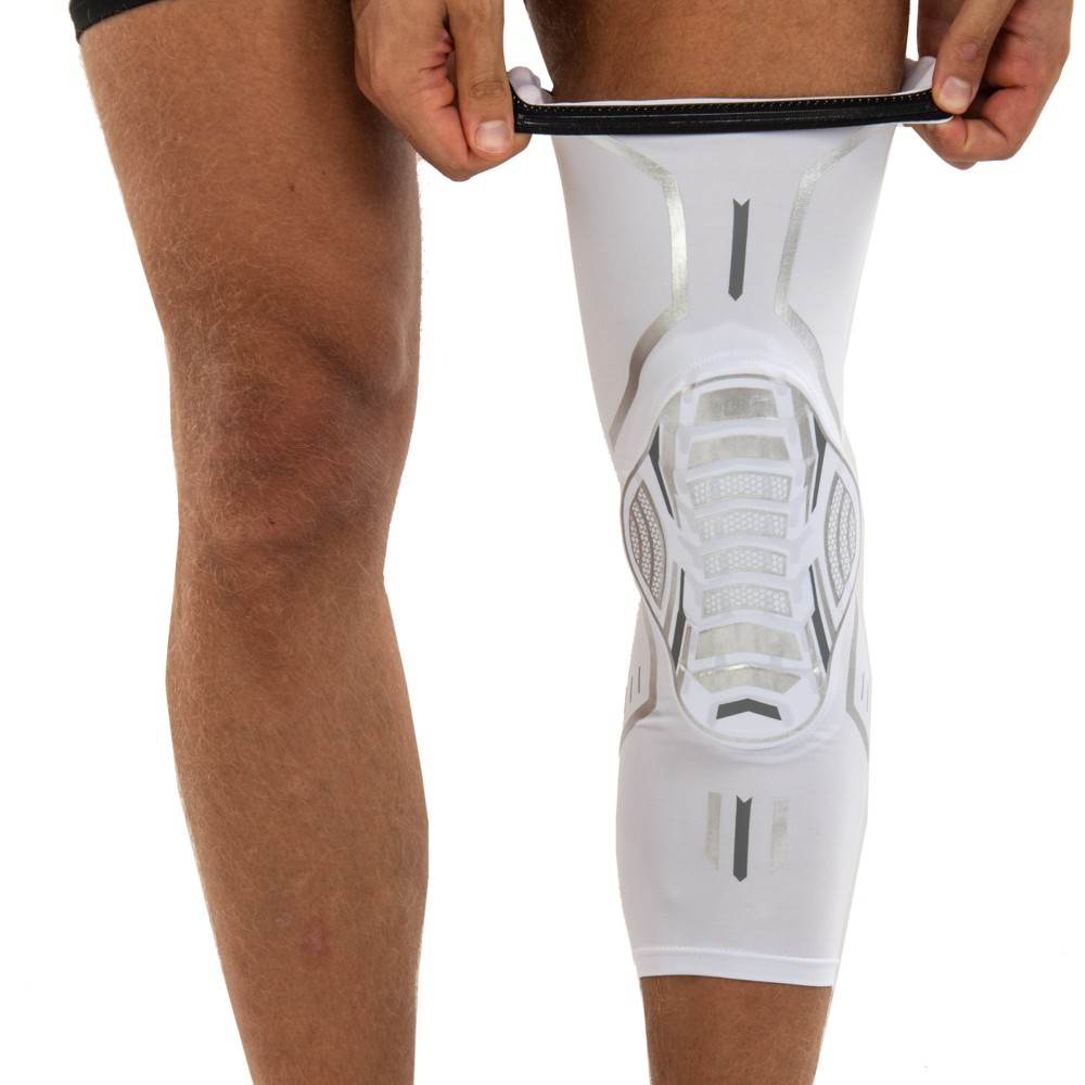 Наколенники баскетбольные защитные Basketball Knee Pads Pro 2 шт. белые (HX-080)