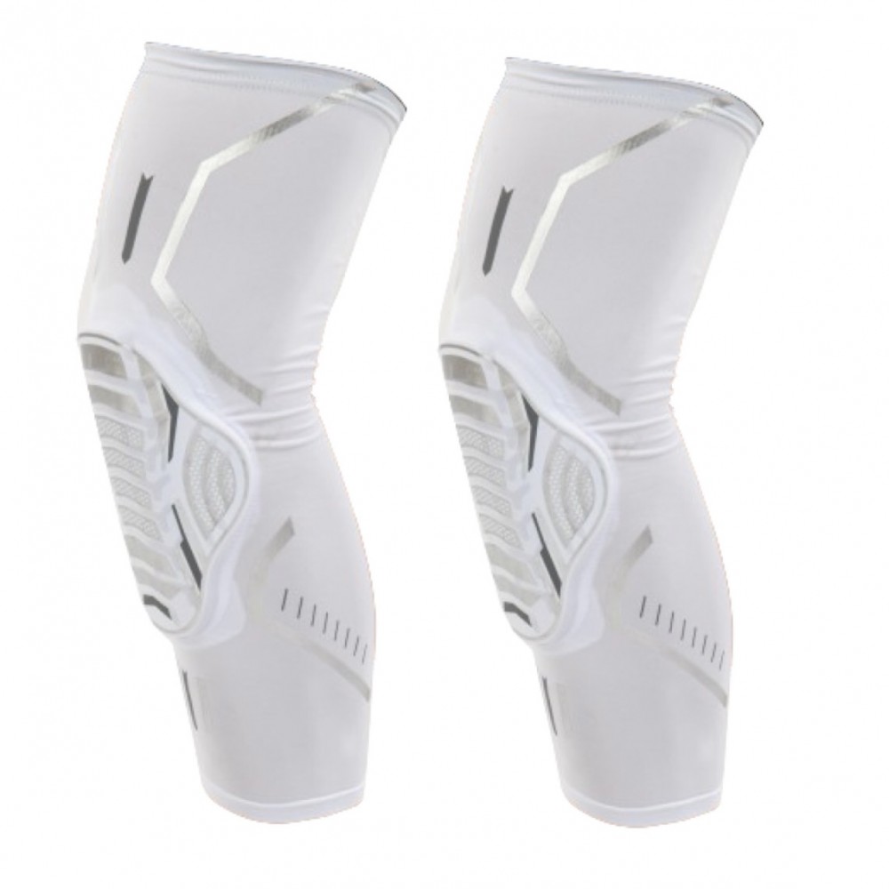 Наколенники баскетбольные защитные Basketball Knee Pads Pro 2 шт. белые (HX-080)