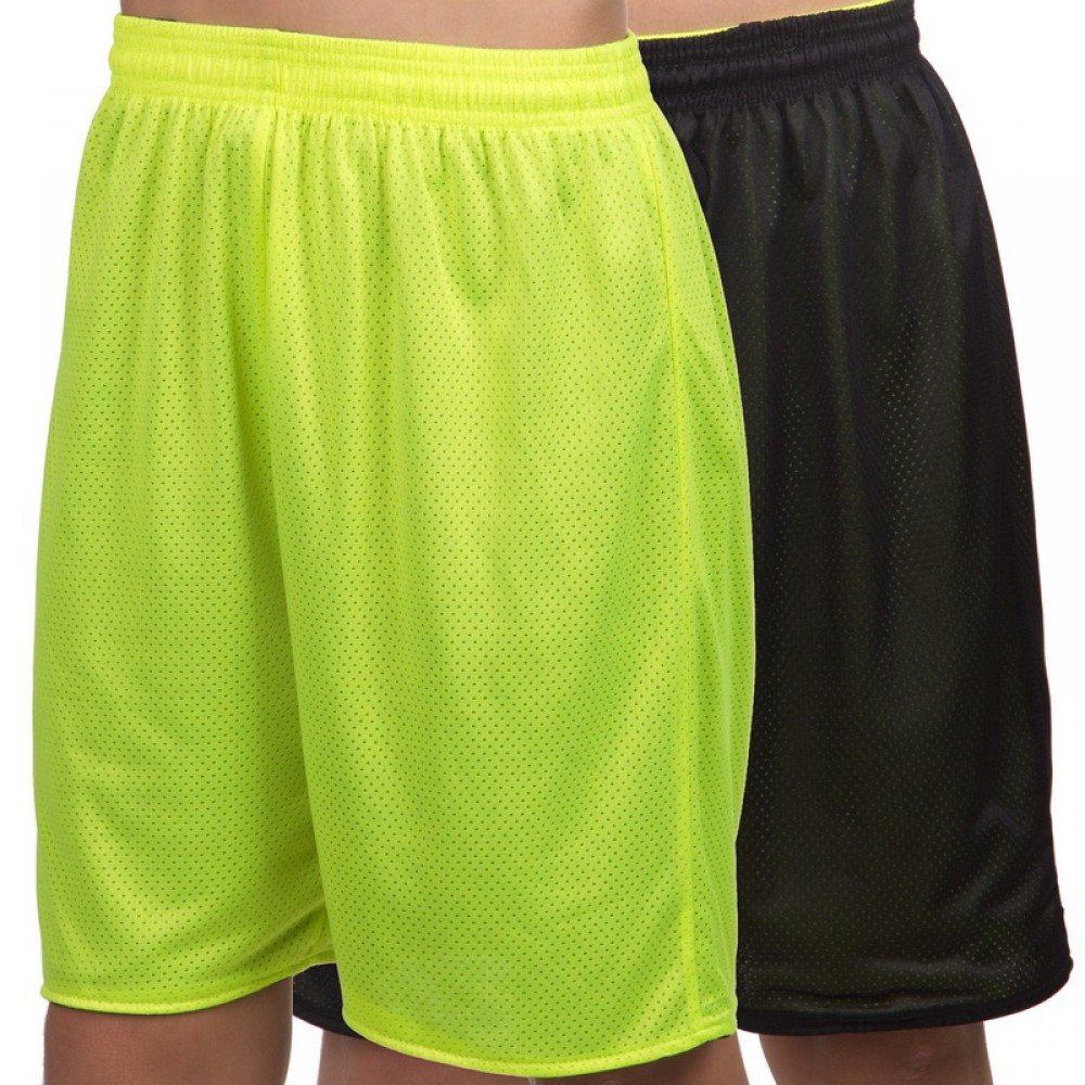 Форма баскетбольная детская BasketBall Uniform двусторонняя салатовый-черный (LD-8300T)