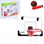 Мини-щит баскетбольный Basketball MiniHoop 40х30 см с кольцом 22 см и сеткой (MR1135)