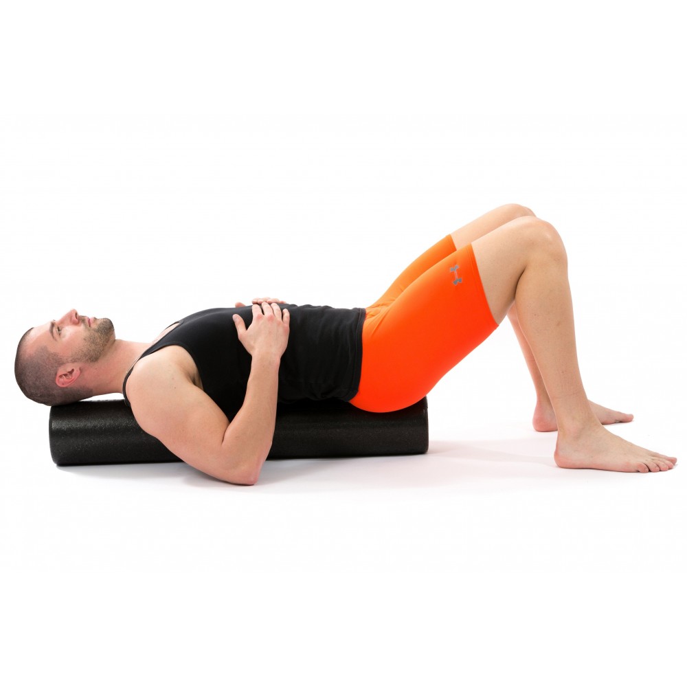 Роллер-ролик массажный Yoga Roller EPP 15x60 см  для йоги и самомассажа (MS-3330-3)