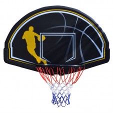 Щит баскетбольный игровой Basketball Hoop 112х72 см с кольцом и сеткой (S006B)