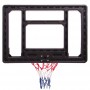 Щит баскетбольный Basketball Hoop 80х58 см с кольцом 38 см и сеткой (S010)