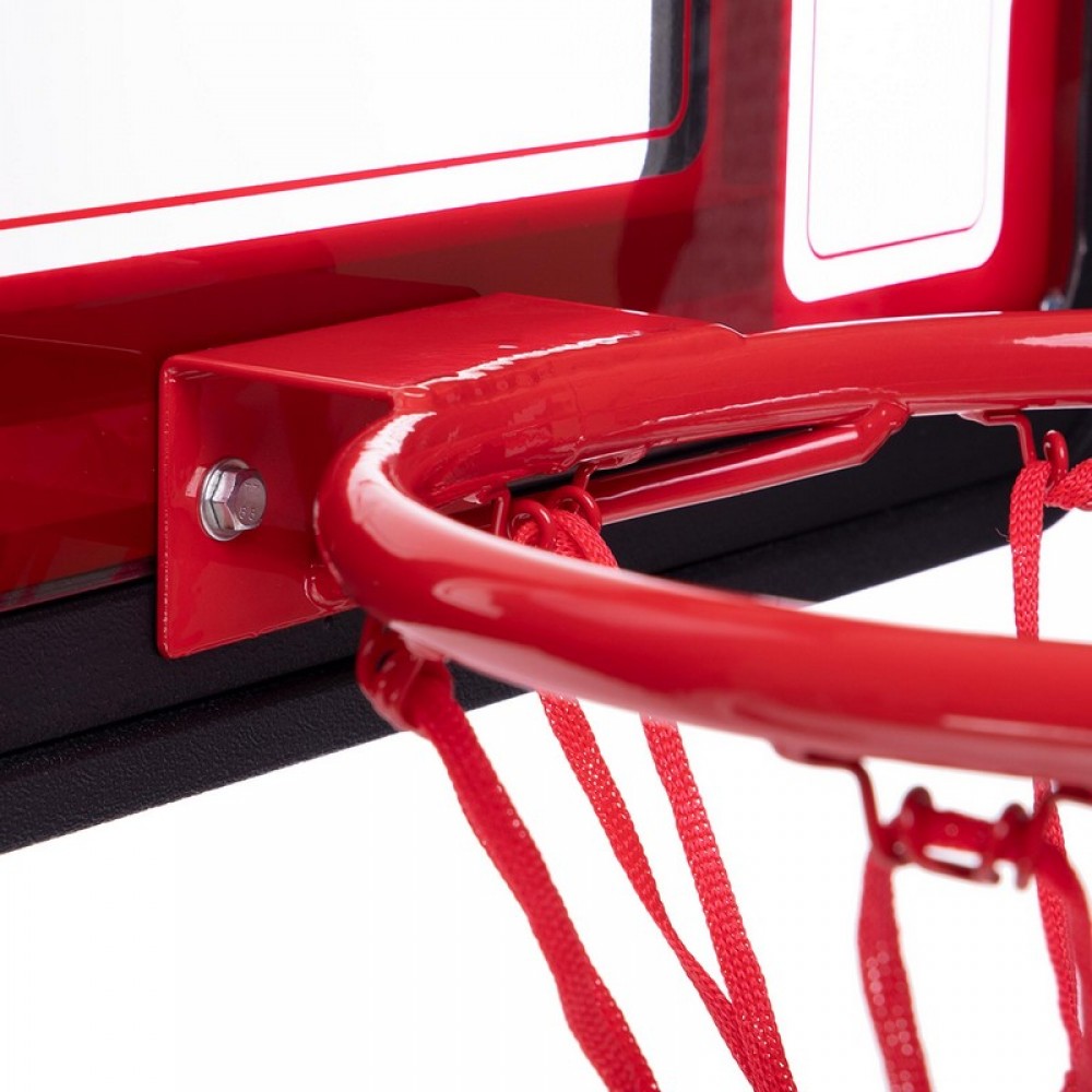 Мини-щит баскетбольный Basketball MiniHoop 60х40 см с кольцом 25 см и сеткой (S881AB)