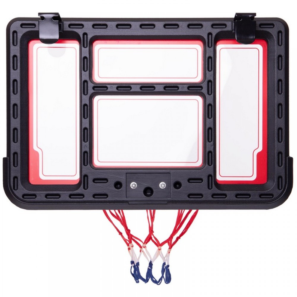 Мини-щит баскетбольный Basketball MiniHoop 60х40 см с кольцом 25 см и сеткой (S881AB)
