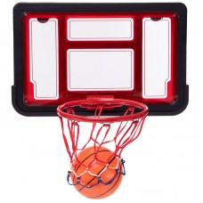 Мини-щит баскетбольный Basketball MiniHoop 60х40 см с кольцом 25 см и сеткой (S881AB)