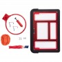 Мини-щит баскетбольный Basketball MiniHoop 60х40 см с кольцом 25 см и сеткой (S881AB)