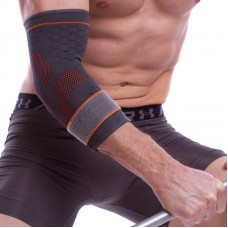 Налокотник-бандаж-фиксатор локтя регулируемый Elbow Support для поддержки и защиты (ST-963)