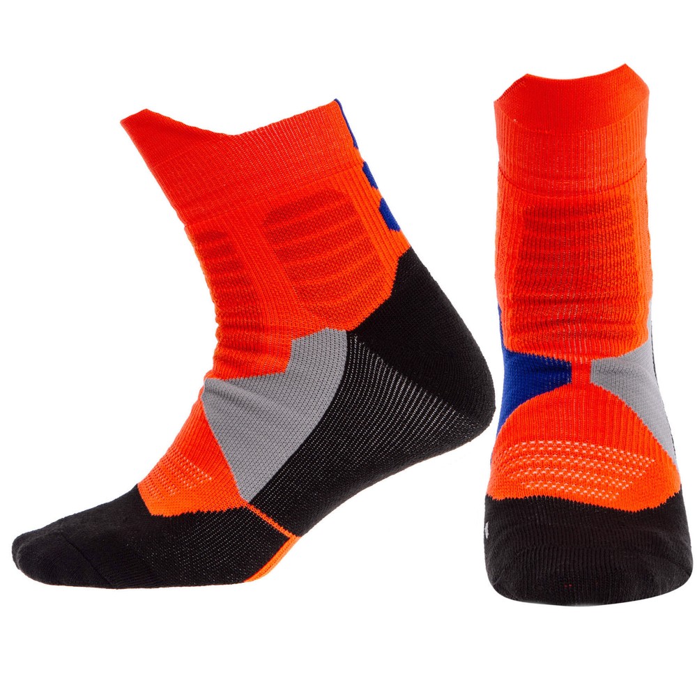 Носки баскетбольные 3 пары  Zelart Basketball Socks размер 40-45 (DML7501)
