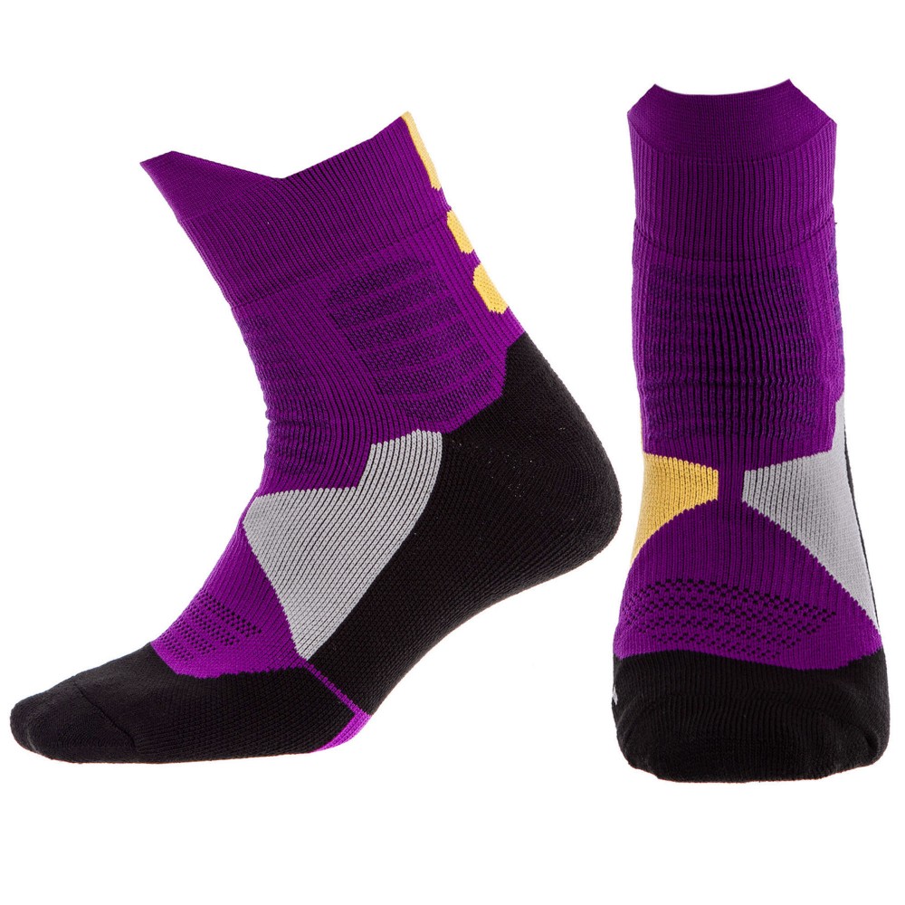 Носки баскетбольные 3 пары  Zelart Basketball Socks размер 40-45 (DML7501)
