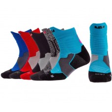 Носки баскетбольные 3 пары Zelart Basketball Socks ALL STAR р-р 40-45 (JCB3302)