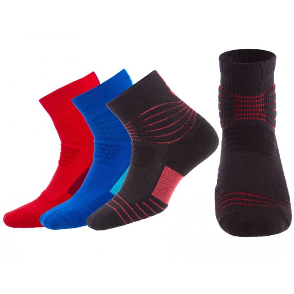 Носки баскетбольные Zelart Basketball Socks 3 пары р-р 40-45 (JCB3306)