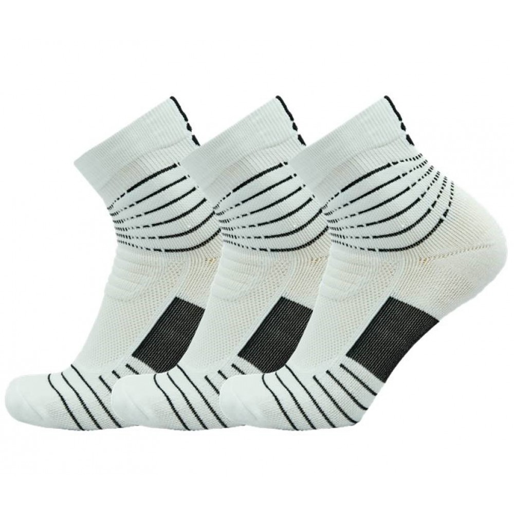 Носки баскетбольные Zelart Basketball Socks 3 пары р-р 40-45 нейлон-хлопок (JCB3306)