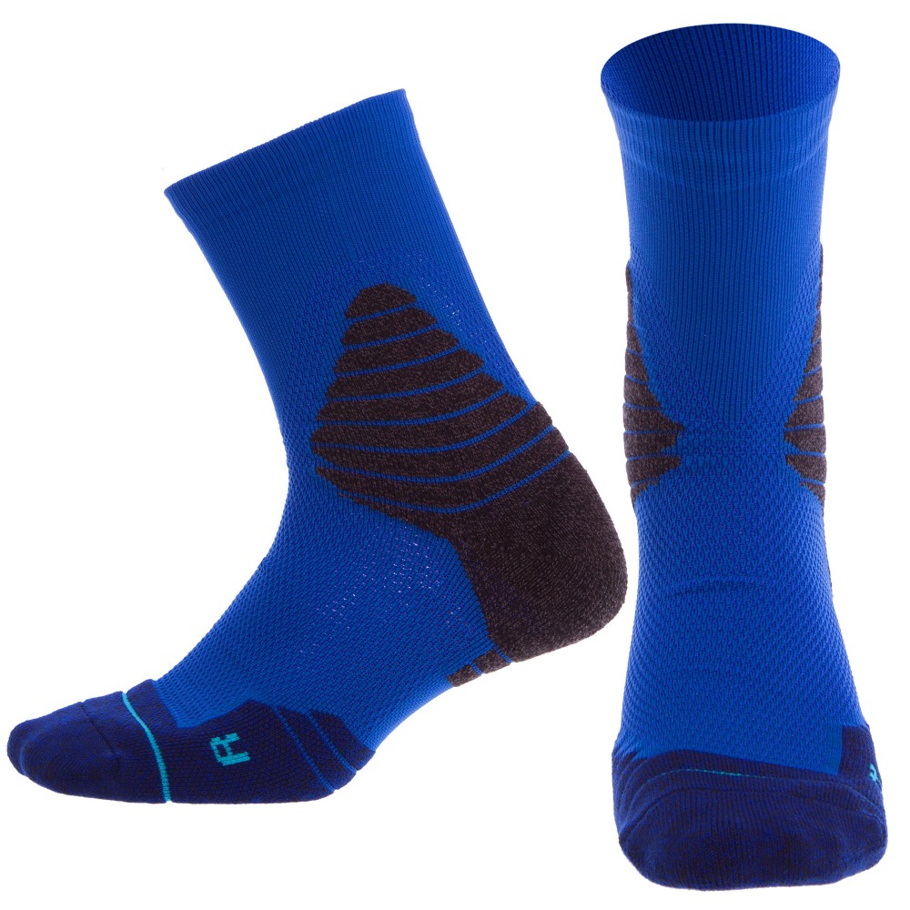Носки баскетбольные Zelart Basketball Socks 3 пары р-р 40-45 (JCB3307)