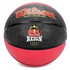 Мяч баскетбольный Wilson RED BULL REPLICA размер 7 резиновый (WTB2205X)