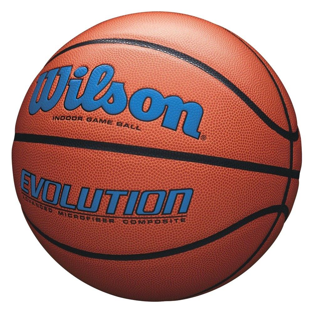Мяч баскетбольный Wilson EVOLUTION размер 7 композитная кожа коричневый (WTB0595XB0704)