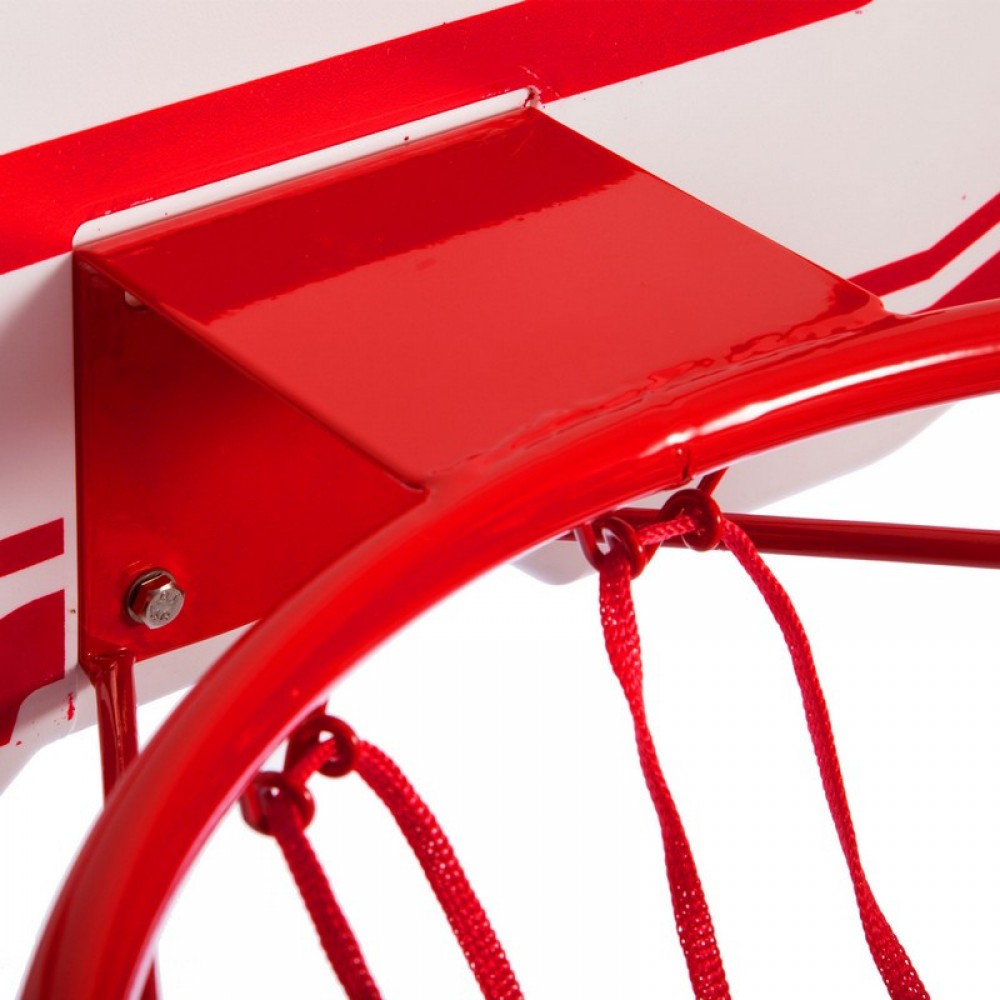 Щит баскетбольный игровой Basketball Hoop 90х60 см с кольцом 45 см и сеткой (S005)