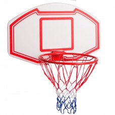 Щит баскетбольный игровой Basketball Hoop 90х60 см с кольцом 45 см и сеткой (S005)