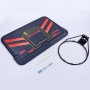 Щит баскетбольный игровой Basketball NBA Hoop 108х73 см с кольцом 49 см и сеткой (80798CN)