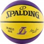 Мяч баскетбольный Spalding NBA Team L.A. Lakers размер 7 резиновый для улицы 