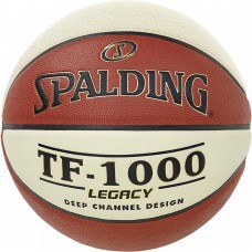 Мяч баскетбольный Spalding TF-1000 размер 7 композитная кожа коричневый-белый