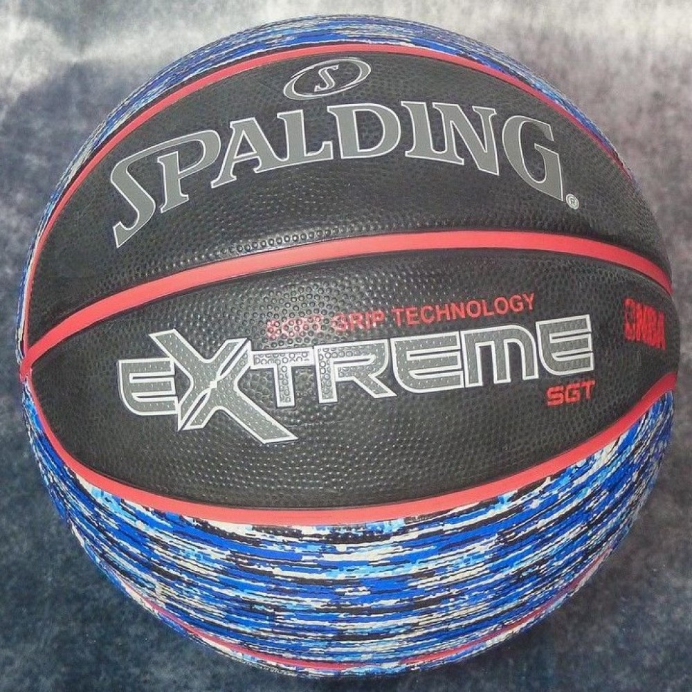 Мяч баскетбольный Spalding NBA Extreme SGT размер 7 резиновый для игры на улице (83501Z)