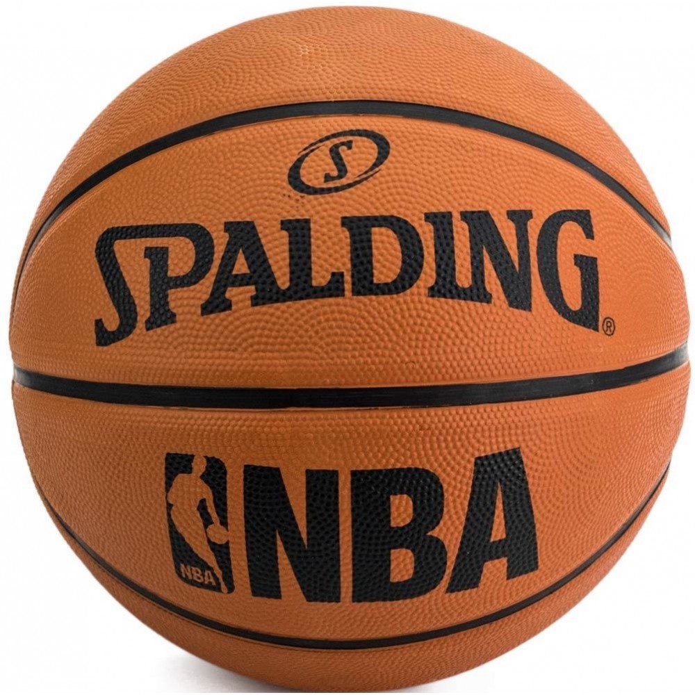 Мяч баскетбольный Spalding NBA размер 7 резиновый коричневый (3001500200017)