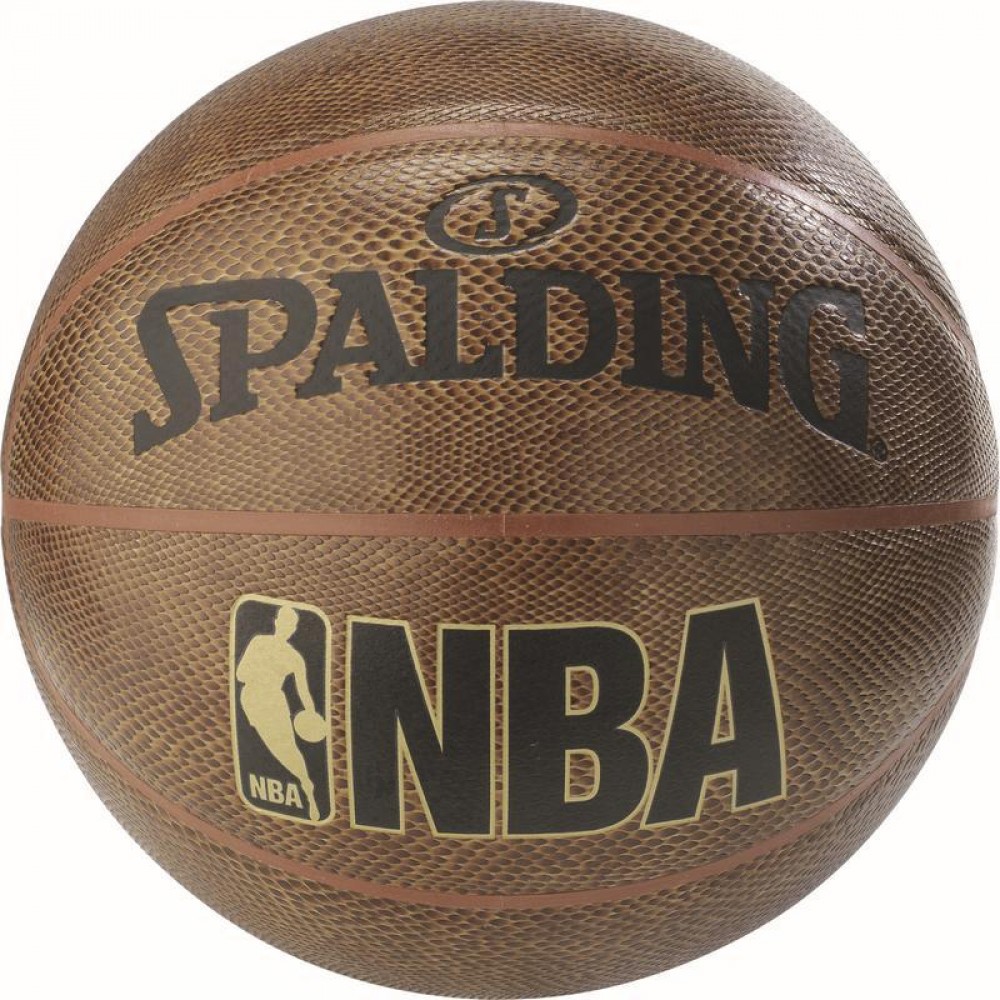 Мяч баскетбольный из композитной кожи для игры на улице и в зале Spalding NBA Snake размер 7
